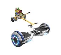 Pack Hoverboard Hoverkart 6,5" Bluetooth LED Camouflage