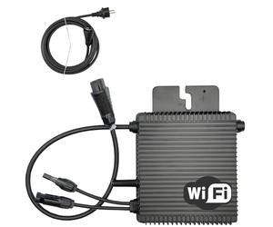 Pack Hoymiles HMS-500W-1T Micro-onduleur 500W - WiFi & Bluetooth - pour 1 Panneau Solaire + Câble AC Plug&Play HMS 5m