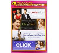 Pack Humor Con Amor 2: Julie & Julia + La Cruda Realidad + Sucedió en Manhattan + Click [Import]