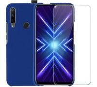 Pack IBROZ Honor 9x Coque Silicone bleu