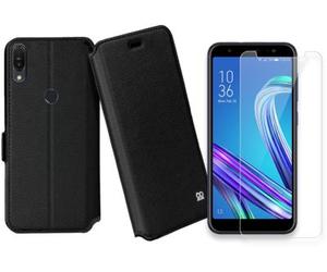 Pack IBROZ ZenFone Max ProM1 Etui + Verre trempé