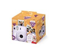 Pack Iconique Love instax Mini 12 Violet + Pack de film 10 vues + Housse