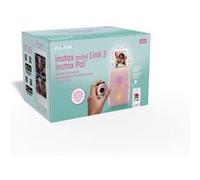 Fujifilm Pack instax Mini Link 3 Rose poudré + Appareil Instantané instax Pal Rose