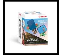 Pack imprimante photo Zoemini 2 - Edition limitée Vaiana 2 - Bleu (10 tirages + housse Vaiana 2) CANON