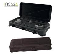 PACK INCASA Réchaud à gaz d'extérieur 3 feux + Sacoche de transport - Camping