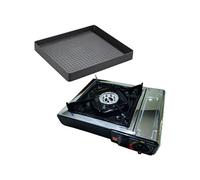 PACK INCASA Réchaud à Gaz Portable + Grill pour réchaud - Camping