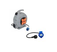 pack inovtech enrouleur electrique automatique mobile cee 15m antarion adaptateur femell