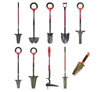PACK INTEGRAL ROOTSLAYER - Outils de Jardin multifonction - Facile d'utilisation - Acier de carbone - Rouge