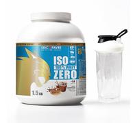 PACK ISO WHEY ZERO 1,5kg Chocotella + STORMIX ONE Blanc/Noir | Whey Protéine Isolate Ultra Pure + Shaker Anti-Grumeaux | Prise de Masse & Récupération Musculaire | Saveur Chocotella | Eric Favre
