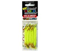 Pack Jaune Fluo 2 sachets lacets élastiques U-LACE (NEON YELLOW)