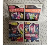 PACK JEU JUST DANCE WII ( Lot de 4 Jeux )