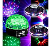 Pack jeux de lumière 2 Effets ROUNDMAGIC OVNI + BOULE LED Sixmagic RVB