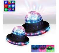 Pack Jeux de Lumières Effet LytOr OVNI RounDiams à LED RVB Effet Friztal Rotatif multi-faisceaux