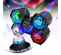 Pack Jeux de lumières Enfants Soirée DJ animation Séquenceur à LEDs RVB effets ASTRO Ibiza Light JDL4-ASTRO + RounDiams G