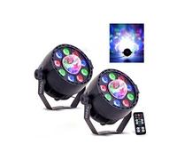 Pack Jeux de lumières - PAR-ASTRO 2 en 1 projecteur PAR + ASTRO - LED DMX 12W