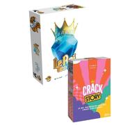 Pack Jeux de Société - Crack Story + Le Roi des 12 | Jeu d’Ambiance et de Stratégie | Soirée Entre Amis ou en Famille | 2 à 8 Joueurs | Dès 10 Ans - Version française