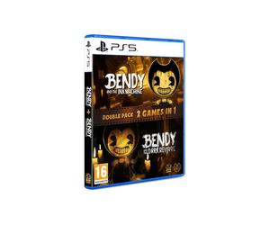 Pack Jeux PS5 JUST FOR GAMES Bendy Double Pack 2 en 1 Bendy and the Ink Machine + Dark Revival Noir