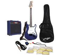 Pack Johnny Brook JB405 - Guitare électrique avec amplificateur 20 Watts - Bleu