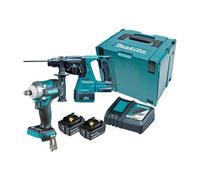Pack Jumeau Makita DLX2372TJ 18V 2 X 5.0Ah Li-Ion MAKDLX2372TJ