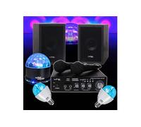 Pack Karaoké 2x50W STAR2MKII + SUNMAGIC RVB + Diams + Kolor