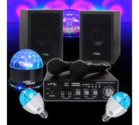 Pack Karaoké 2x50W STAR2MKII + SUNMAGIC RVB + Diams + Kolor