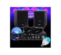 Pack Karaoké 2x50W STAR2MKII + SUNMAGIC RVB Mini Diams