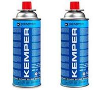 Pack KEMPER 2x Cartouches de Gaz Butane 227gr Camping G