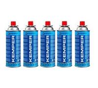 pack kemper 5x cartouches de gaz butane 227gr camping