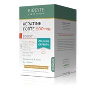 Biocyte Kératine Forte 900mg Boost Croissance, résistance du cheveu 120 Gélules