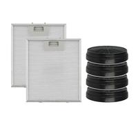 Pack Klarstein Annabelle - 4x filtre à charbon et 2x filtre métallique