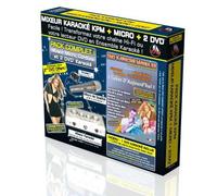 Pack KPM karaoké volume 2 - Inclus mixeur + micro + cordon + 2 DVD DVD