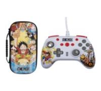 Pack Kxlicences Manette filaire + Housse de protection pour Nintendo Switch/Nintendo Switch (modèle OLED)/Nintendo Switch Lite Gris et Bleu Gris et Bleu G