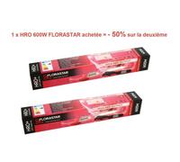 Pack lampes HRO 600W FLORASTAR - 50% sur la 2ème