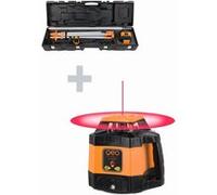 Pack laser rotatif FL 220HV + trépied + mire + valise GEO FENNEL - 220000-BC