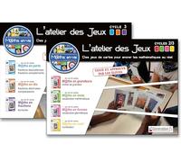 Pack M@Ths En-Vie - L'atelier Des Jeux (2 Jeux) Cycle 2 Et 3
