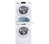 Pack lave-linge 13kg + sèche-linge pompe à chaleur 11kg + kit de superposition