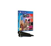 Nintendo Jeu PS4 Let's Sing 2016 – Hits Français – 2 microphones inclus