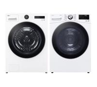 PACK LG Lave-linge Hublot 20kg 1000trs/min + Sèche-linge Pompe à Chaleur 18kg