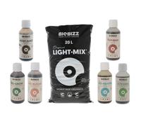 Pack Light.Mix 20 litres Biobizz + engrais et stimulants