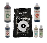 Pack Light.Mix 50 litres BIOBIZZ + engrais et stimulants