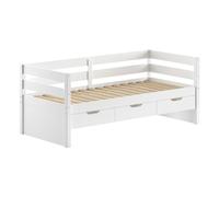 Lit vipack blanc