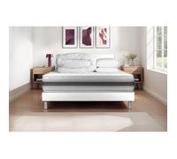 Pack Prêt A Dormir Vitalmemo Back 160 X 200 Cm Sommier Kit Blanc