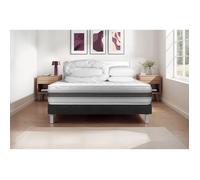 Vitalit Pack prêt à dormir VITALMEMO BACK Matelas 200x200 cm sommier kit noir 2 oreillers couette
