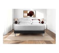 Pack Prêt A Dormir Vitalmemo 200 X 200 Cm Sommier Kit Noir