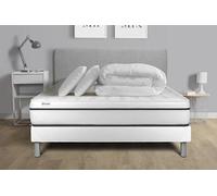 Pack prêt a dormir VITAL SPA 140 x 200 cm sommier Kit blanc