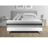 Pack Prêt A Dormir Vitalspring Recover 140 X 200 Cm Sommier Kit Blanc