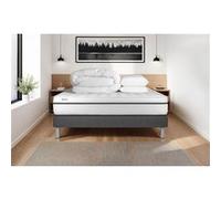 Pack Prêt A Dormir Vital Spa 160 X 200 Cm Sommier Kit Gris