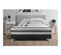 Vitalit Pack prêt-à-dormir Vitalpower Recover 160 x 200 cm sommier kit noir