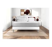 Pack Prêt A Dormir Vitalmemo 200 X 200 Cm Sommier Kit Blanc