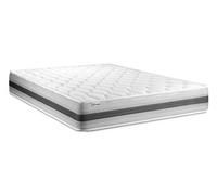 Pack lit complet - Matelas 200x200 cm + Sommier tapissier à lattes (en kit) + 2 oreillers + Couette - Vitalspring Recover